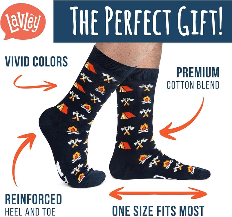 Funny Socks for Men, Women, and Teens - Fun Gift Idea