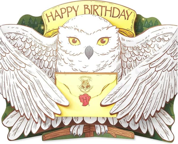 Harry Potter Pop-Up Birthday Card - Magical Design