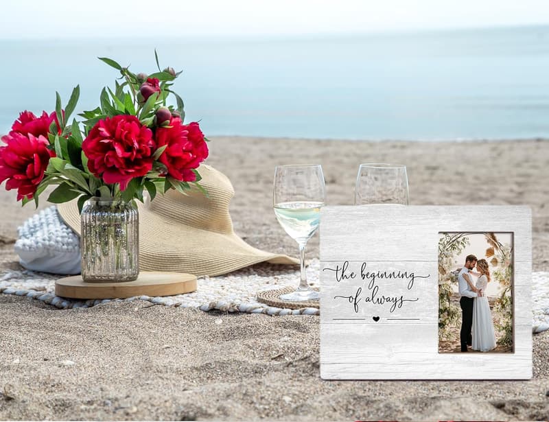 Engagement Gifts: 4x6 Photo Frame for Couples