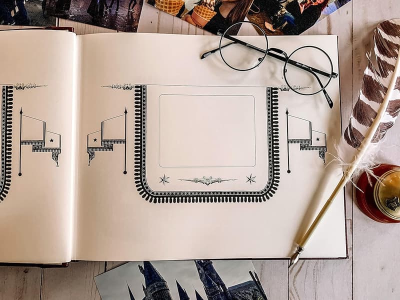 Harry Potter Vegan Leather Photo Album & Scrapbook