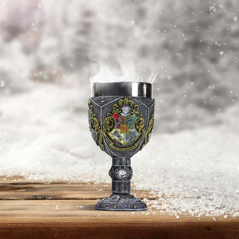 Harry Potter Hogwarts Decorative Goblet Figurine, 7.09 Inch
