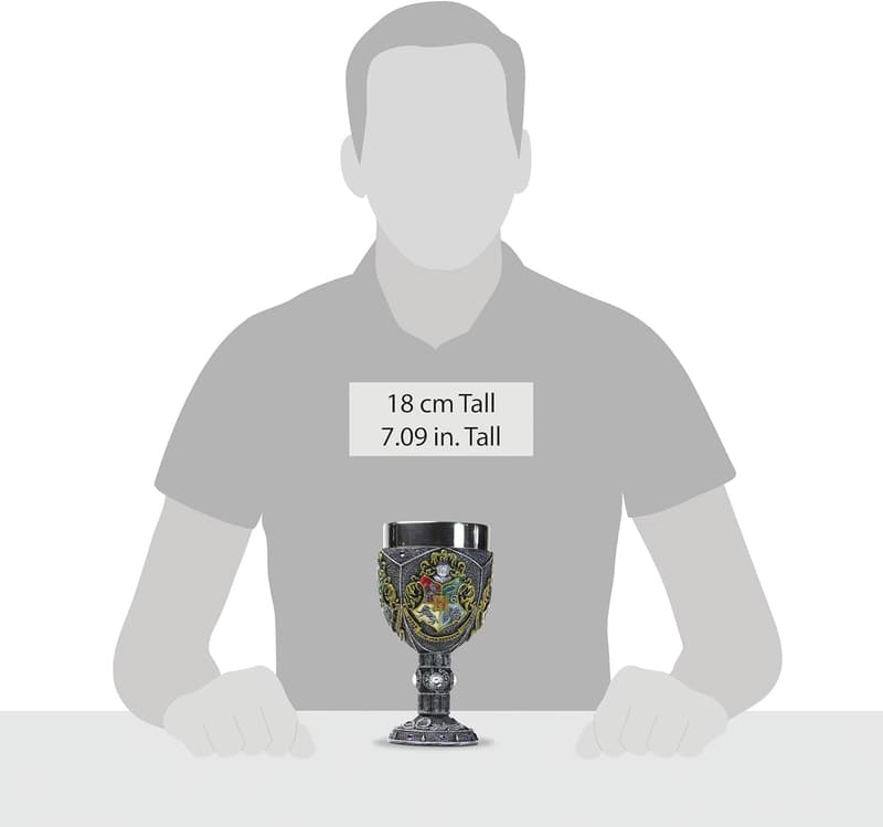 Harry Potter Hogwarts Decorative Goblet Figurine, 7.09 Inch