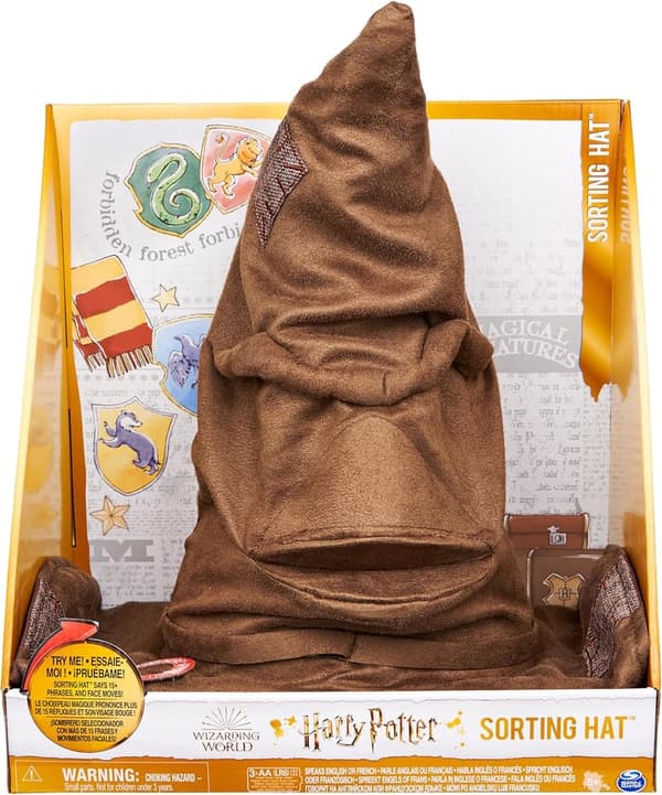 Harry Potter Talking Sorting Hat Toy for Kids, Ages 5+