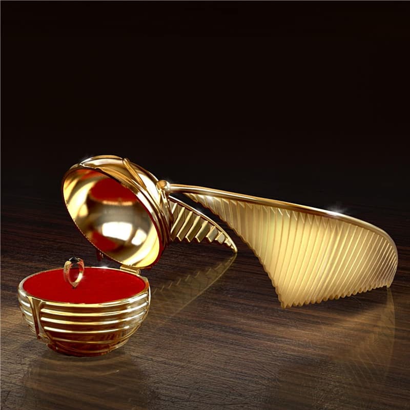 Harry Potter Golden Snitch Music Box with Gaunt's Ring