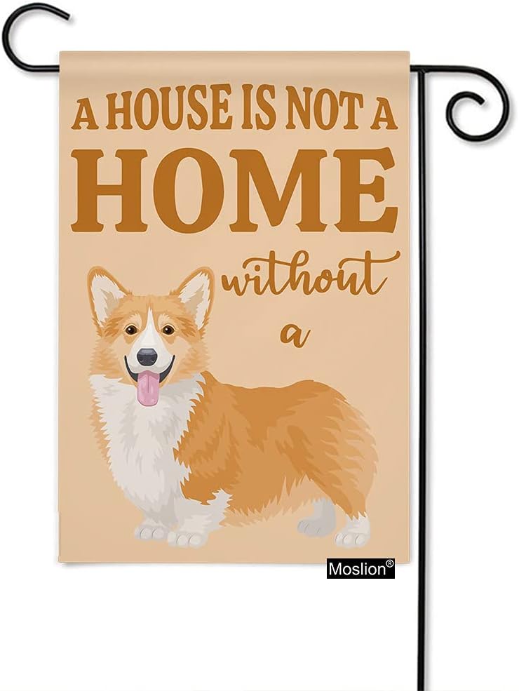 Corgi Garden Flag - 