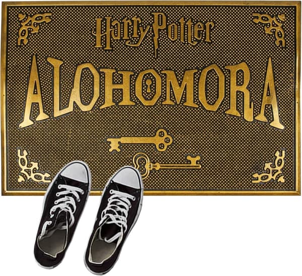 Harry Potter Alohomora Rubber Welcome Mat