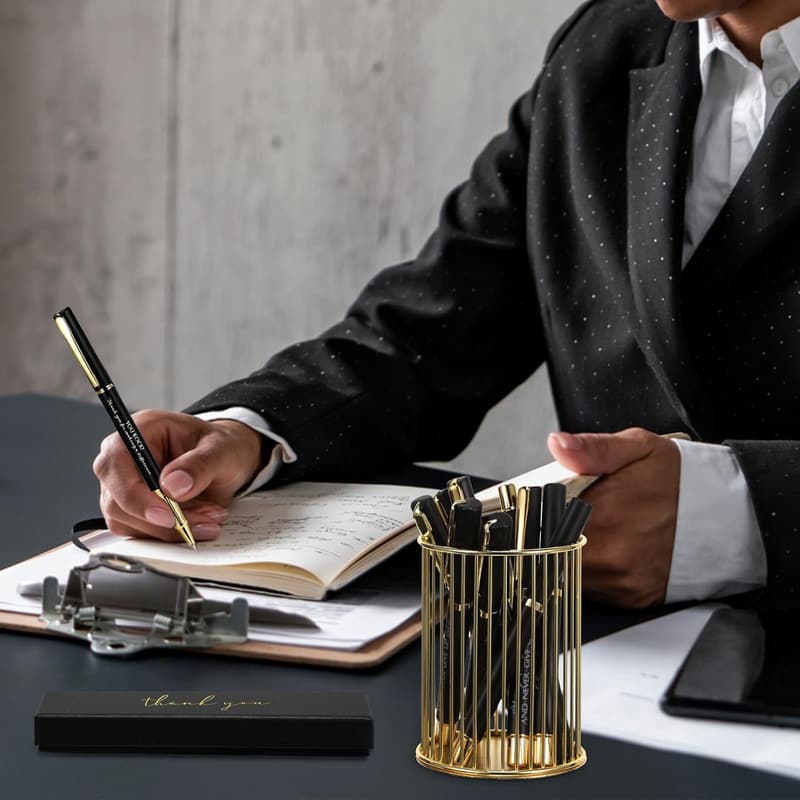 Inspirational Thank You Ballpoint Pens Set with Gift Boxes