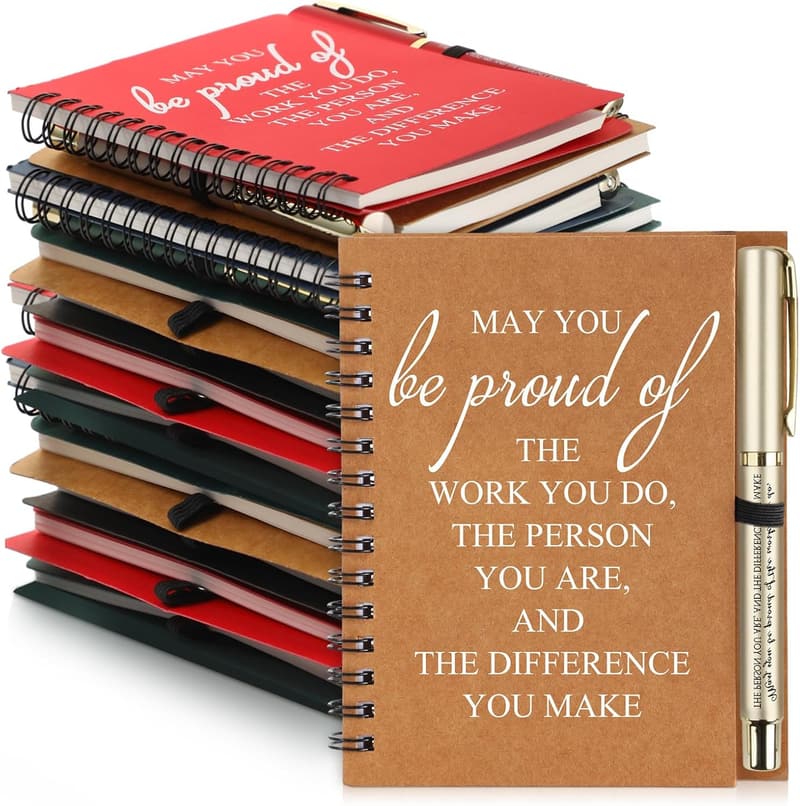Employee Appreciation Journals & Pens - Inspirational Gifts for Team