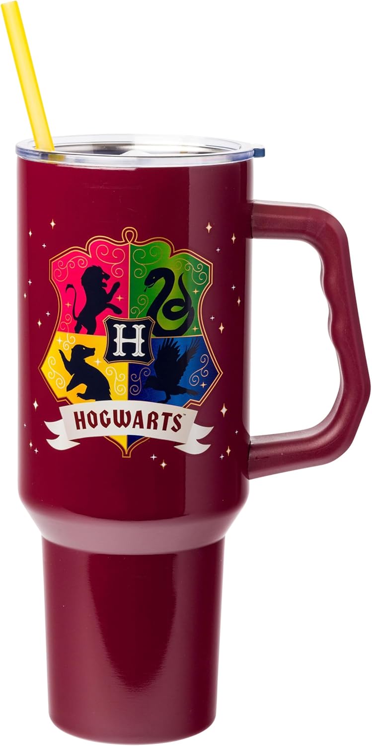 Harry Potter Hogwarts House Crest Stainless Steel Tumbler 40oz
