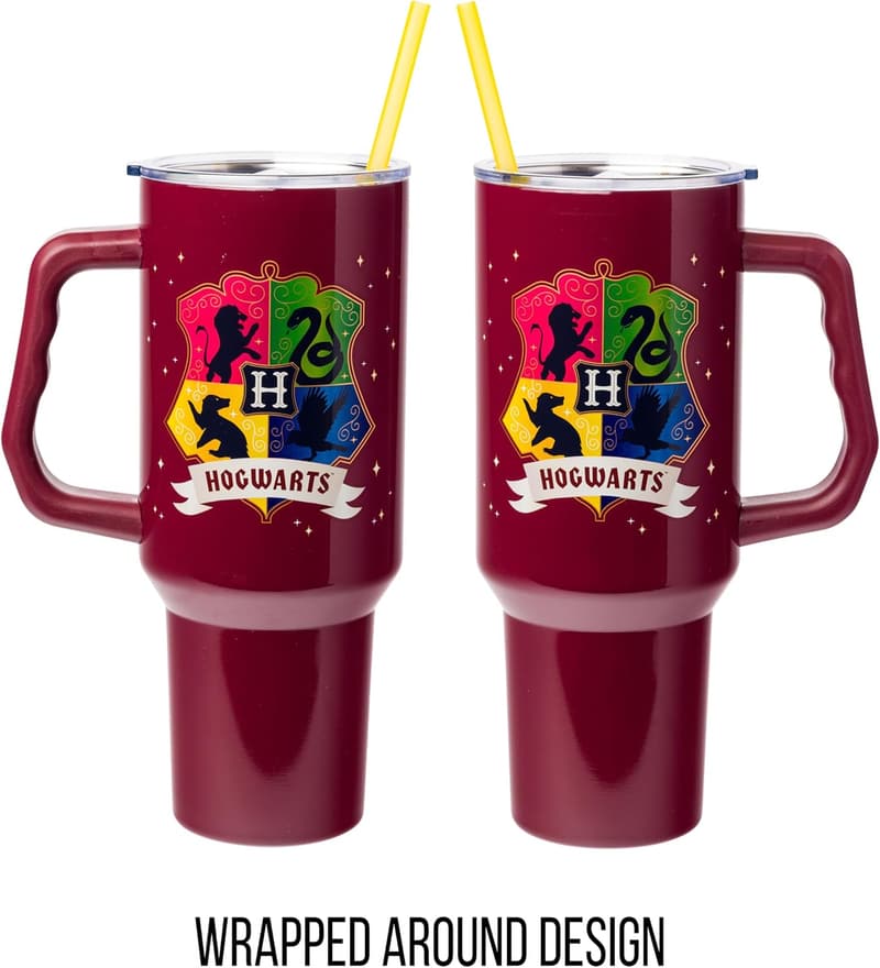 Harry Potter Hogwarts House Crest Stainless Steel Tumbler 40oz