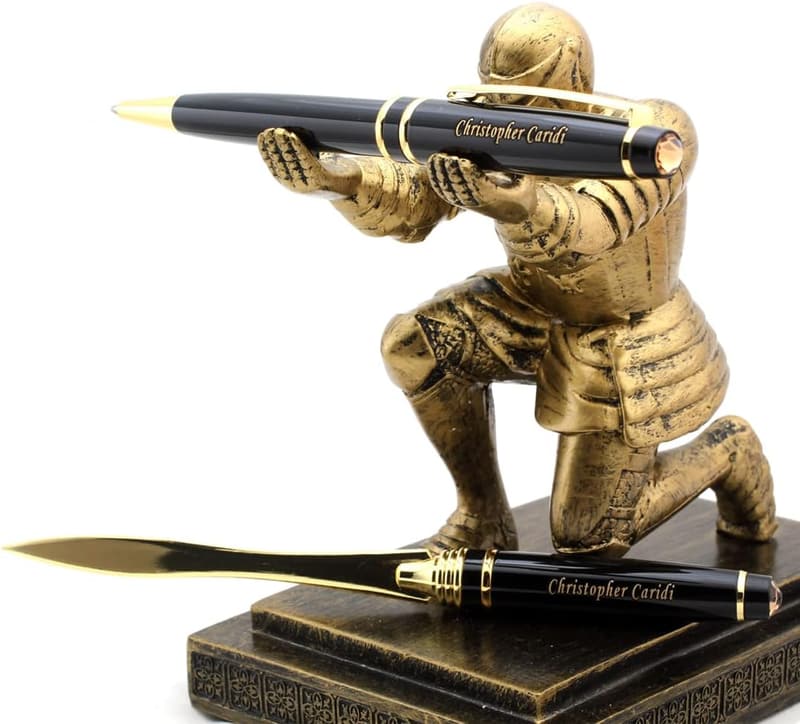 Personalized Brass Pen & Letter Opener Gift Set