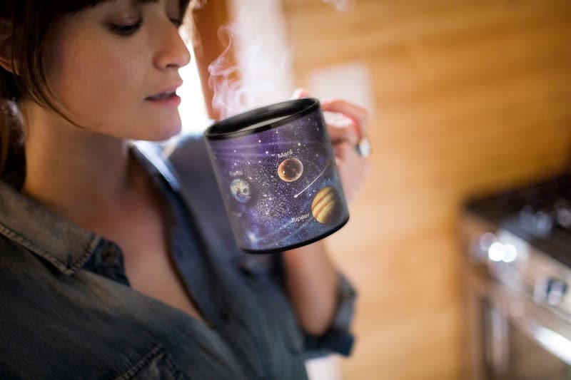 Heat Sensitive Solar System Coffee Mug - 12 oz Ceramic