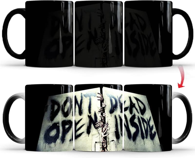 Walking Dead Color Changing Coffee Mug for Halloween