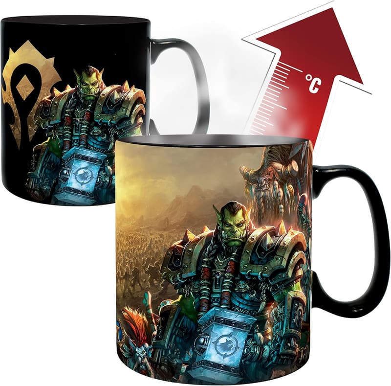 World of Warcraft Azeroth Heat Change Mug - 14 oz Drinkware