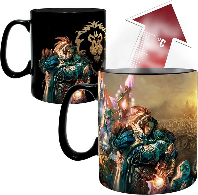World of Warcraft Azeroth Heat Change Mug - 14 oz Drinkware
