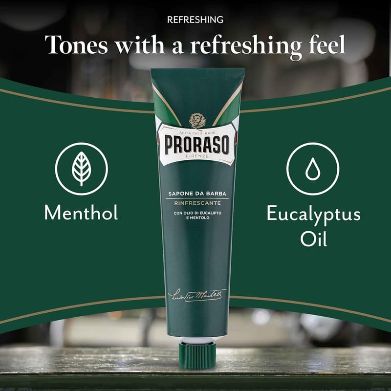 Men's Refreshing Shaving Cream by Proraso
