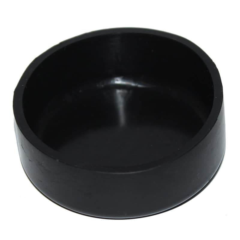 Rust-Resistant Large Black Shaving Cream Can