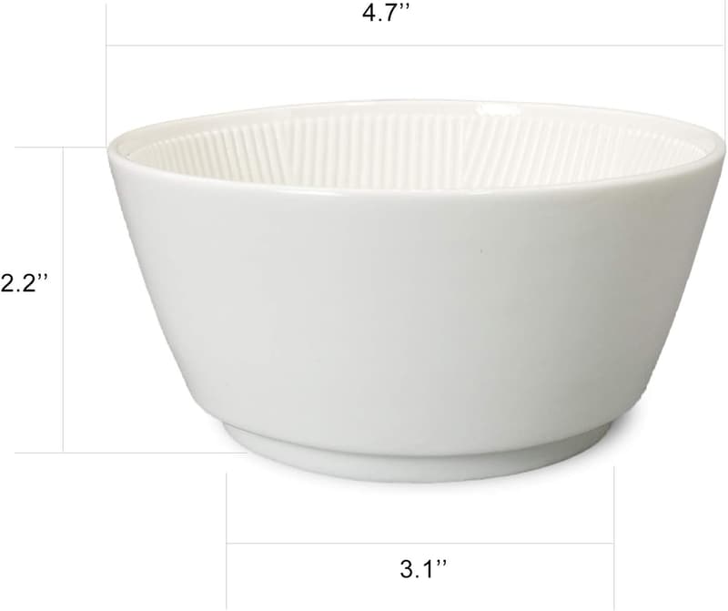 Men's Ceramic Shaving Bowl - Wide Mouth, Large Capacity