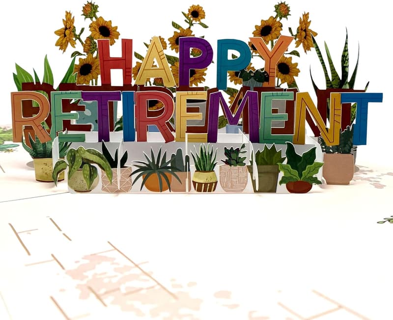 Retirement 3D Pop-Up Card - Celebrate New Adventures