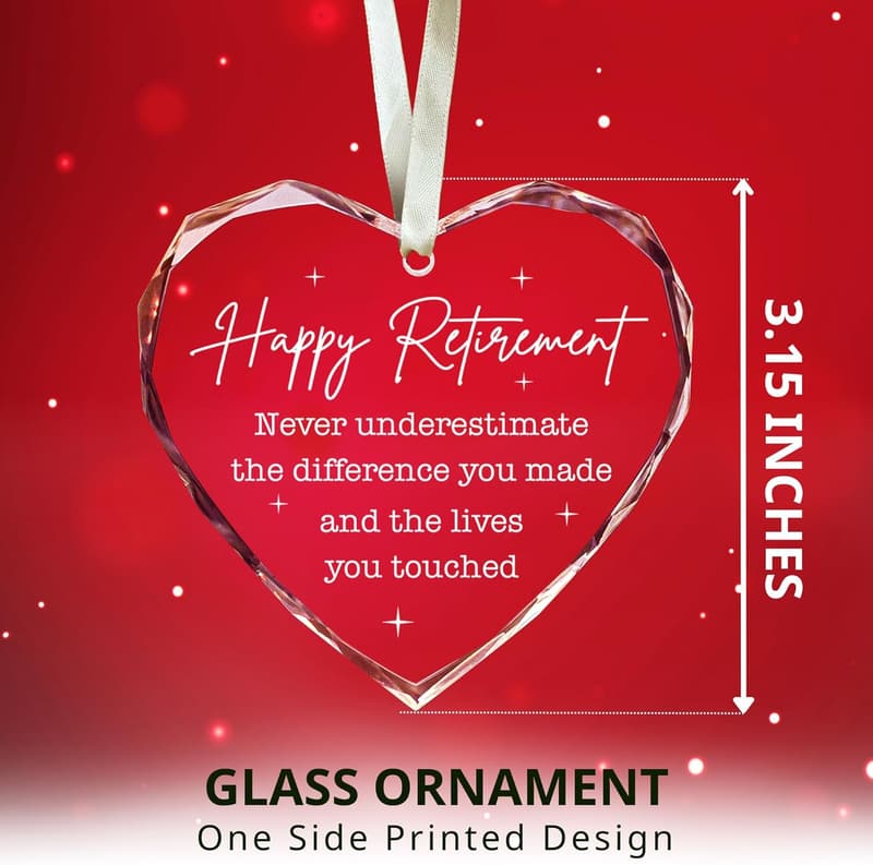2025 Retirement Ornament for Coworkers and Teachers