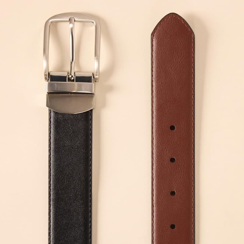 Men's Reversible Dress Belt - Versatile and Stylish