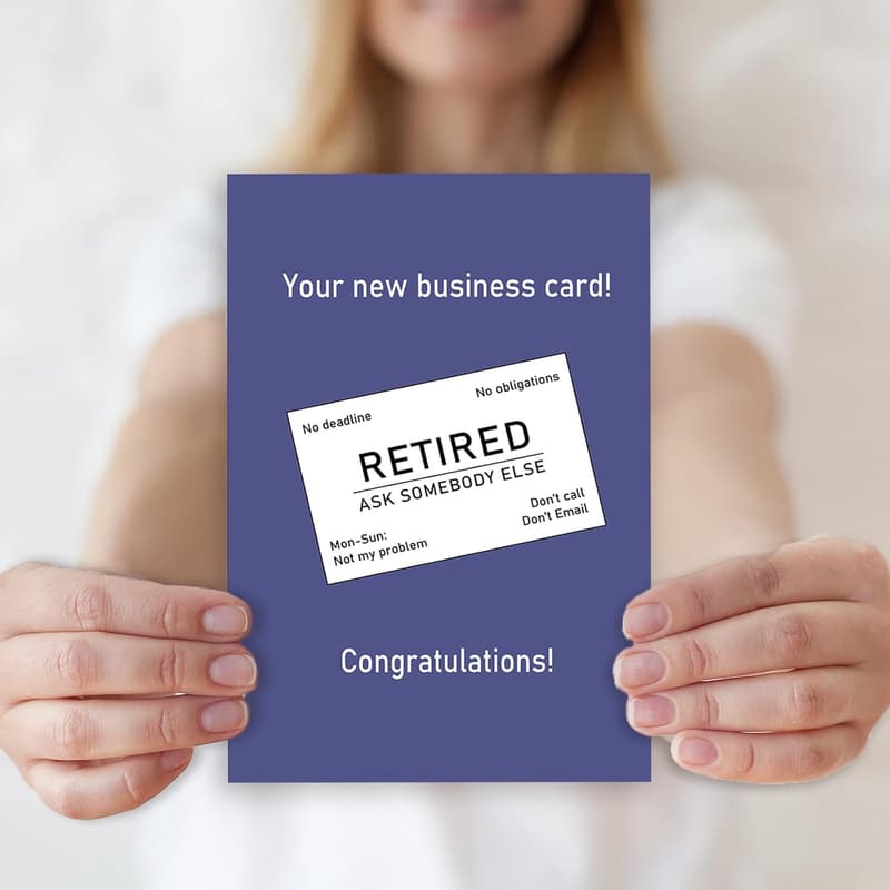 Retirement Congratulations Card for Colleagues
