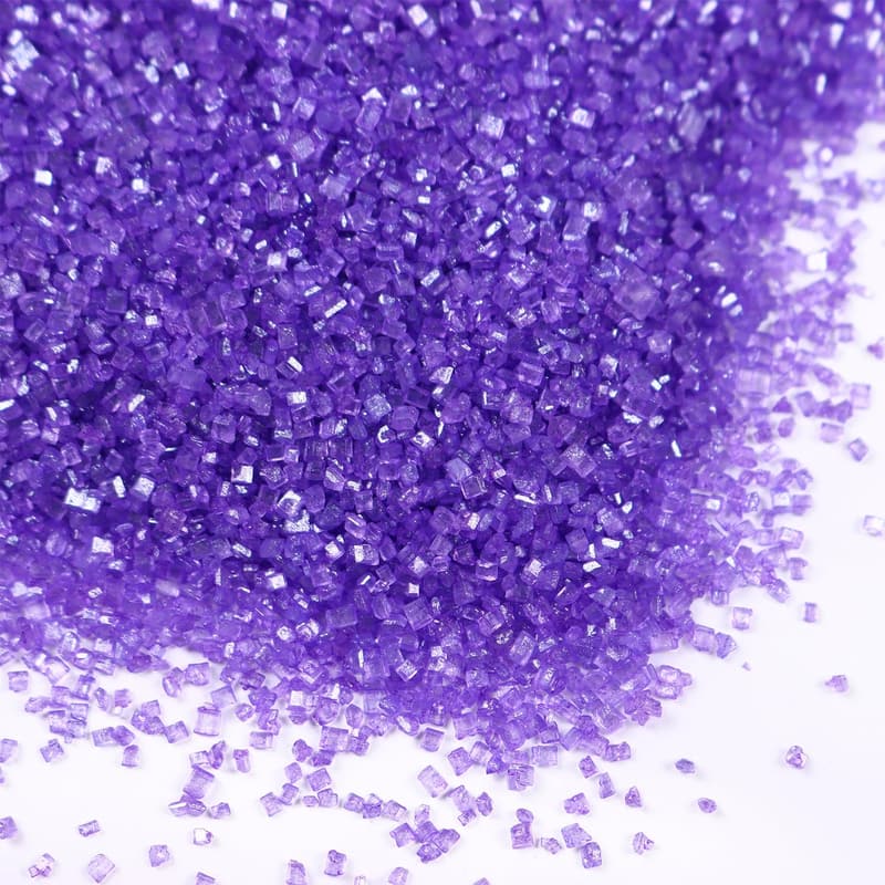 Valentine's Day Purple Sanding Sugar Sprinkles - 150g