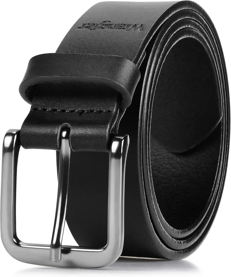 Men’s Casual 35mm Thick Genuine Leather Belt