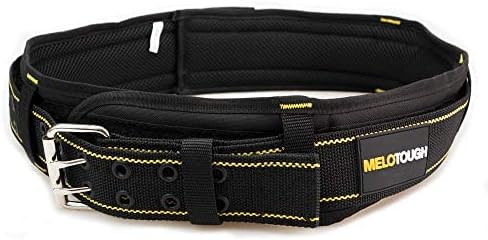 Durable Padded Tool Belt for Men with D-Ring, Adjustable 28