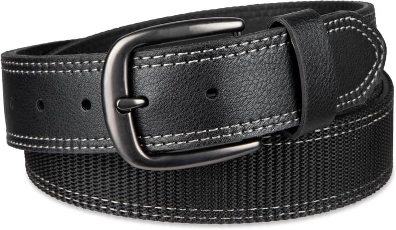 Men's Casual Leather Belt by Dickies
