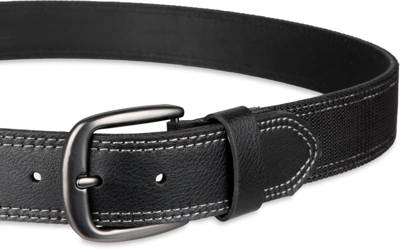 Men's Casual Leather Belt by Dickies