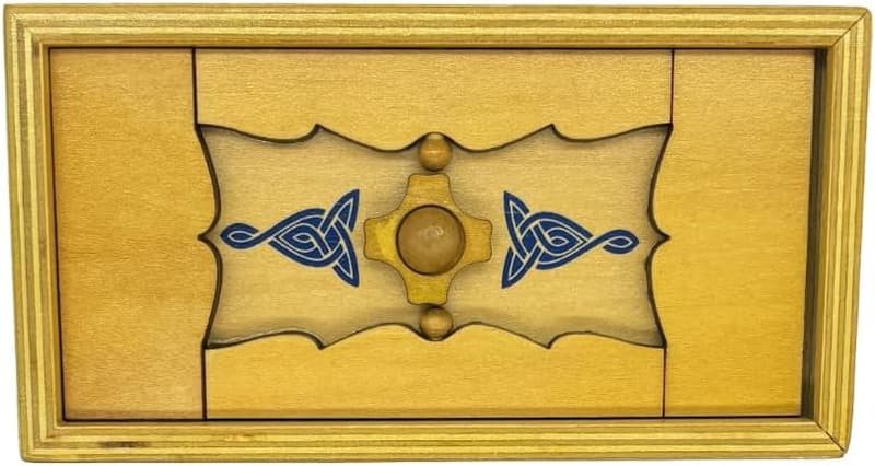 Viking Sea Chest Wooden Puzzle Box – Gift for Ages 8+