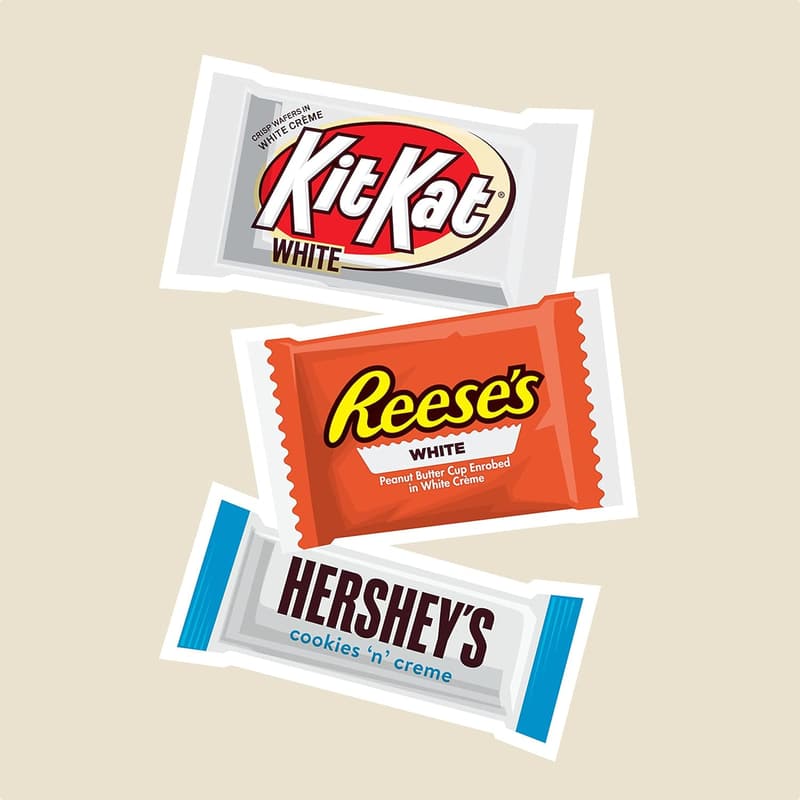 Assorted White Creme Candy Party Pack - 31.6 oz