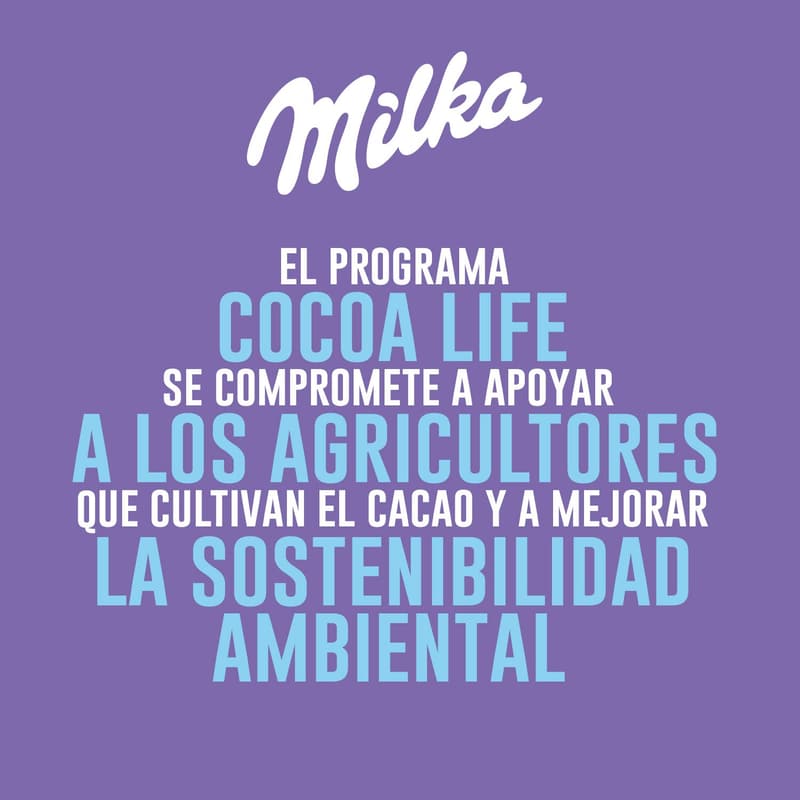 Milka White Chocolate Bar, 100g
