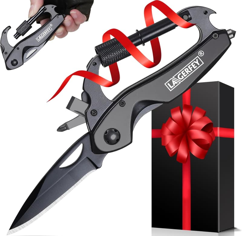 Birthday Keychain Multitool Gift for Men