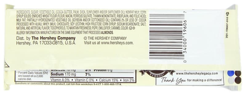 HERSHEY'S Cookies 'n' Creme King Size Candy Bar (Pack of 18)