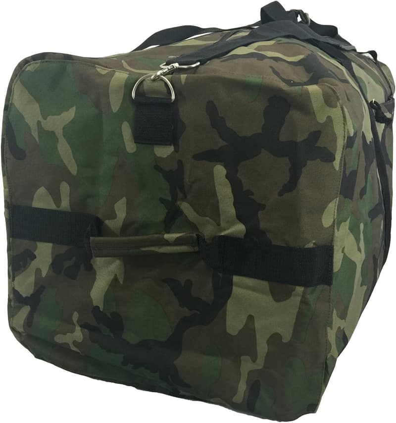 Large Camouflage Cargo Duffel Bag for Sports Gear and Travel