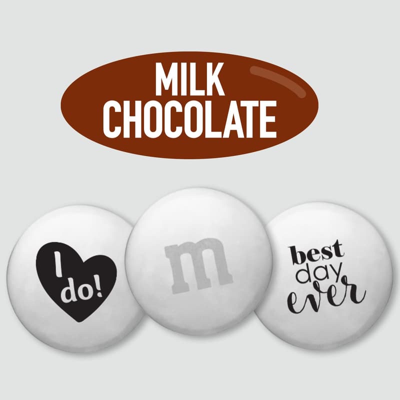 Wedding M&M'S Chocolate Candies - 5lbs Just Married Assortment