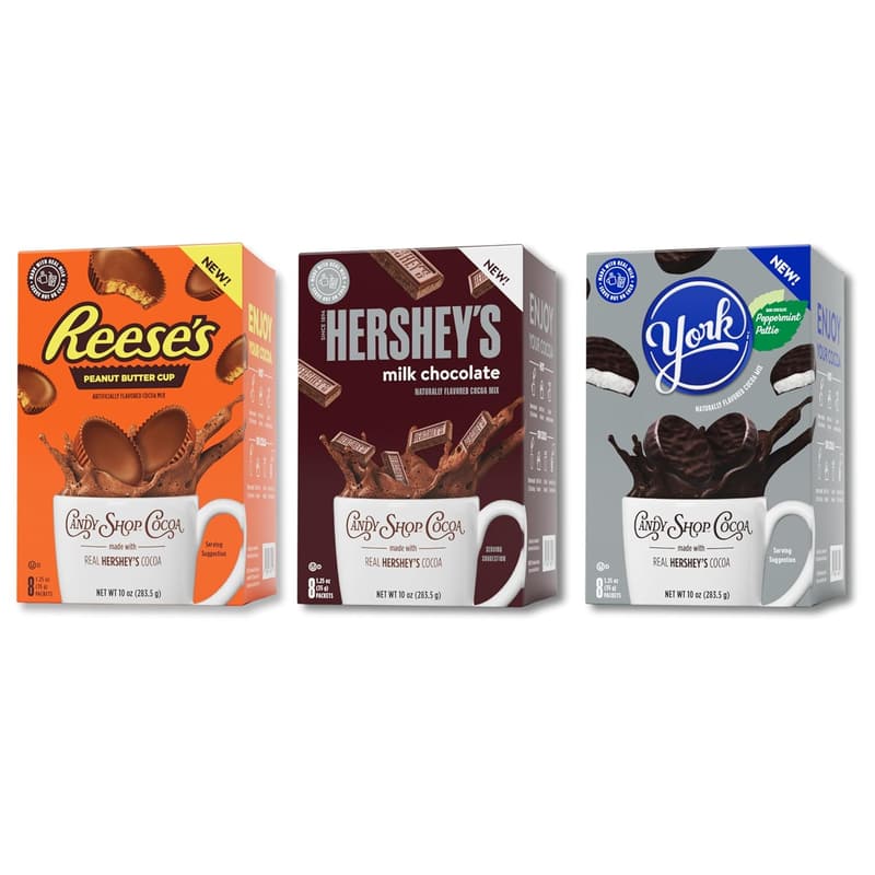 Cocoa Mix Variety Pack - HERSHEY'S & REESE'S Hot Chocolate