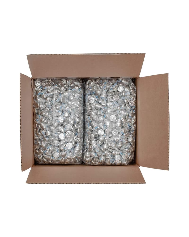HERSHEY'S KISSES Chocolate Candy, 25 lb Bulk Treats