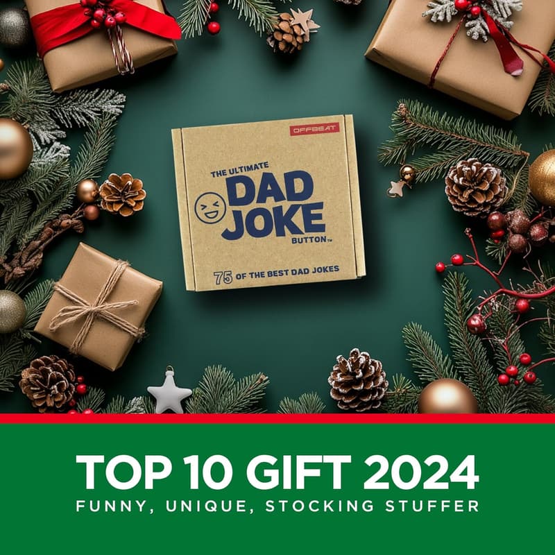 75 Hilarious Dad Jokes Gift Box - Fun for Dads & Kids