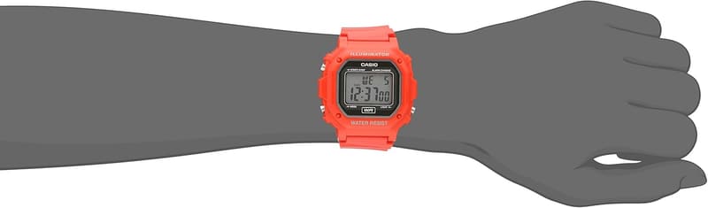 Men's Digital Watch with Illuminator and 7-Year Battery