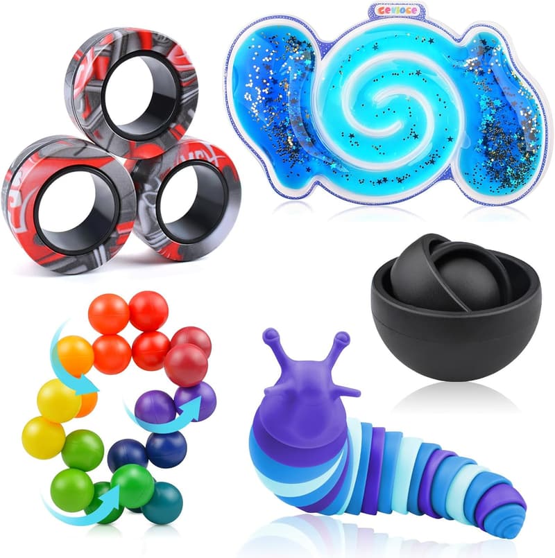 Fidget Toys Pack for Teens and Adults, Stress Relief Set