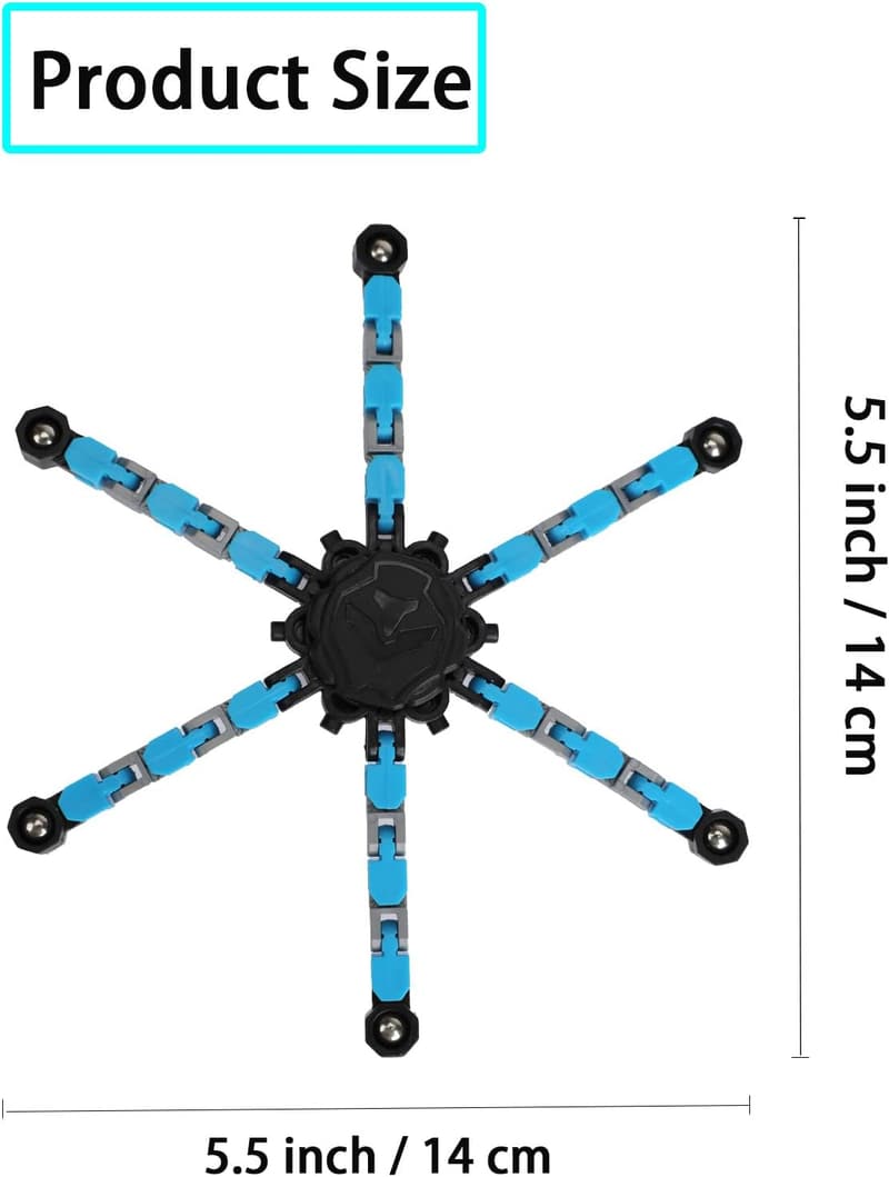 Transformable Fidget Spinner Set - Stress Relief Toys for All