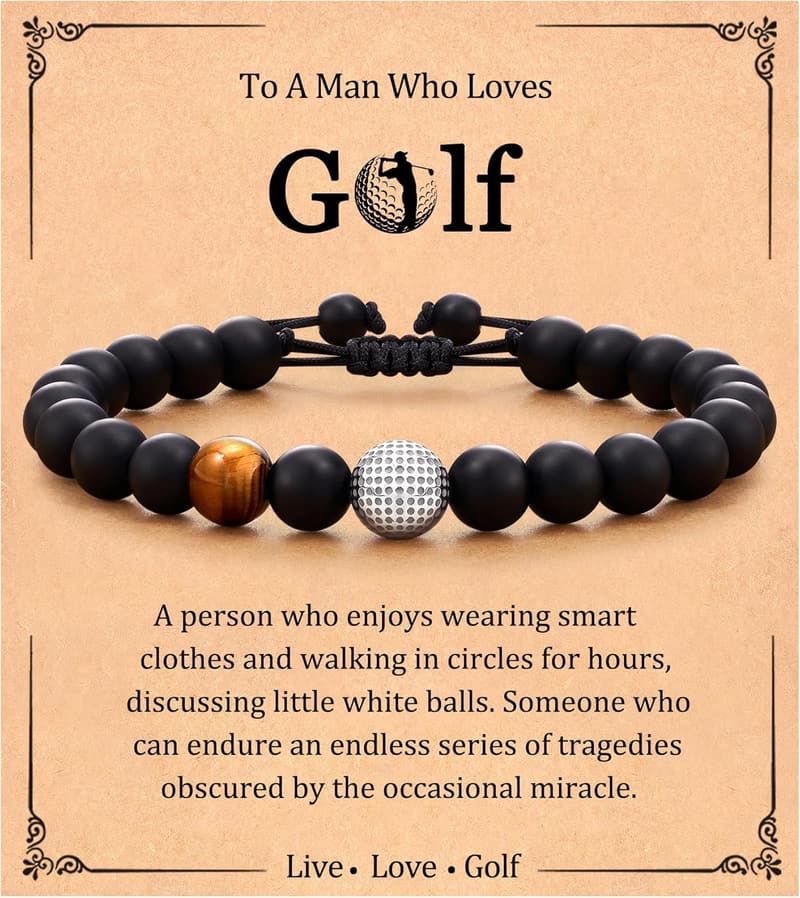 Sport-Themed Bracelet Gift for Boys and Men