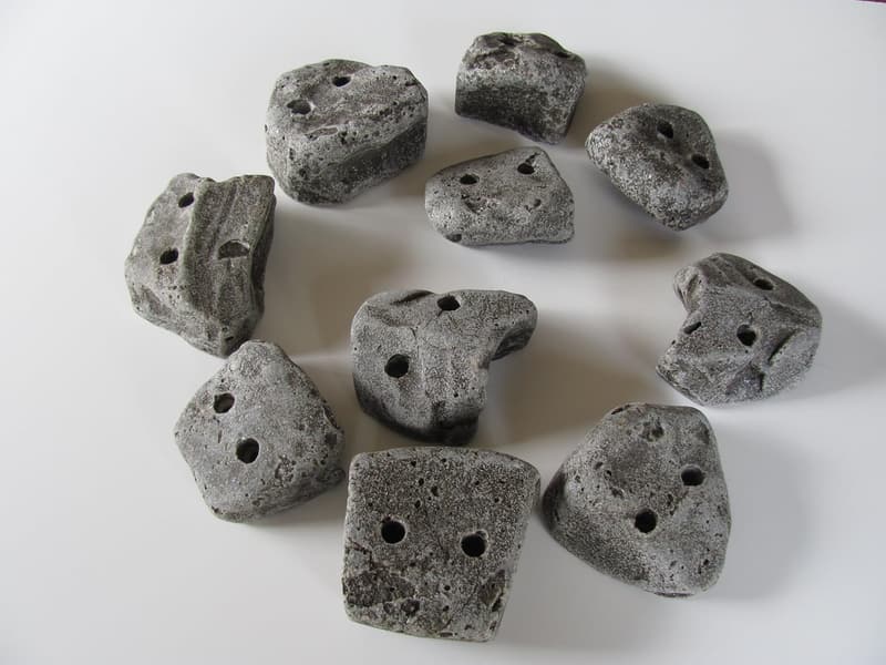 Large Kids Rock Climbing Holds - 50 Screw-On Grips