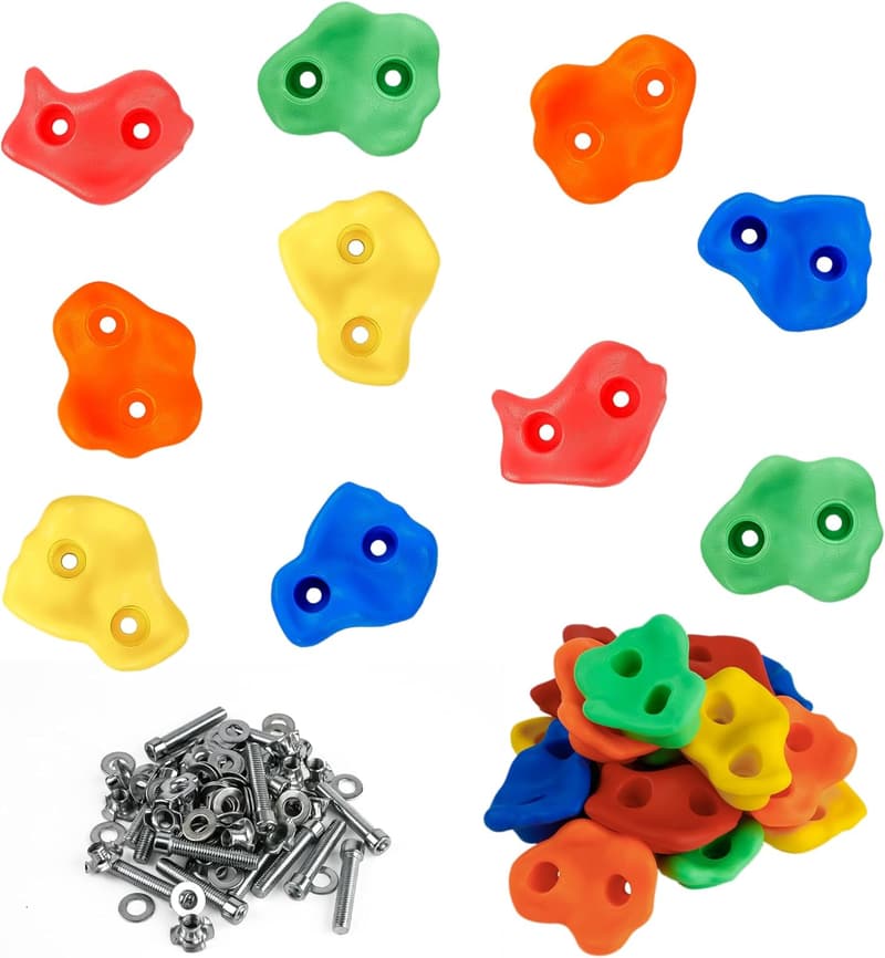 Toddler Playground Crystal Lemon Rock Climbing Holds
