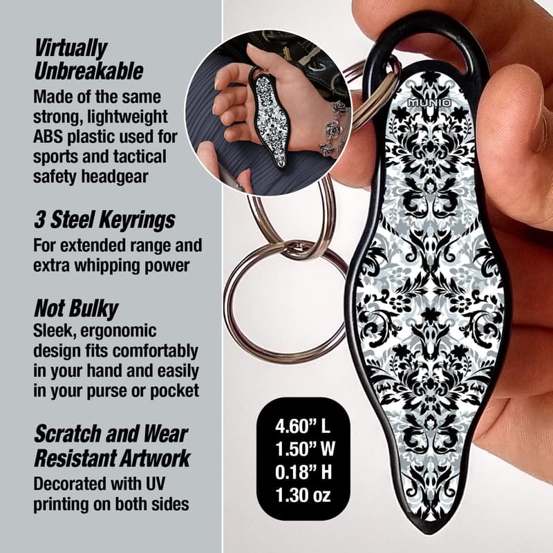 Mother's Day Keychain with Box Cutter Pocket Knife for Women