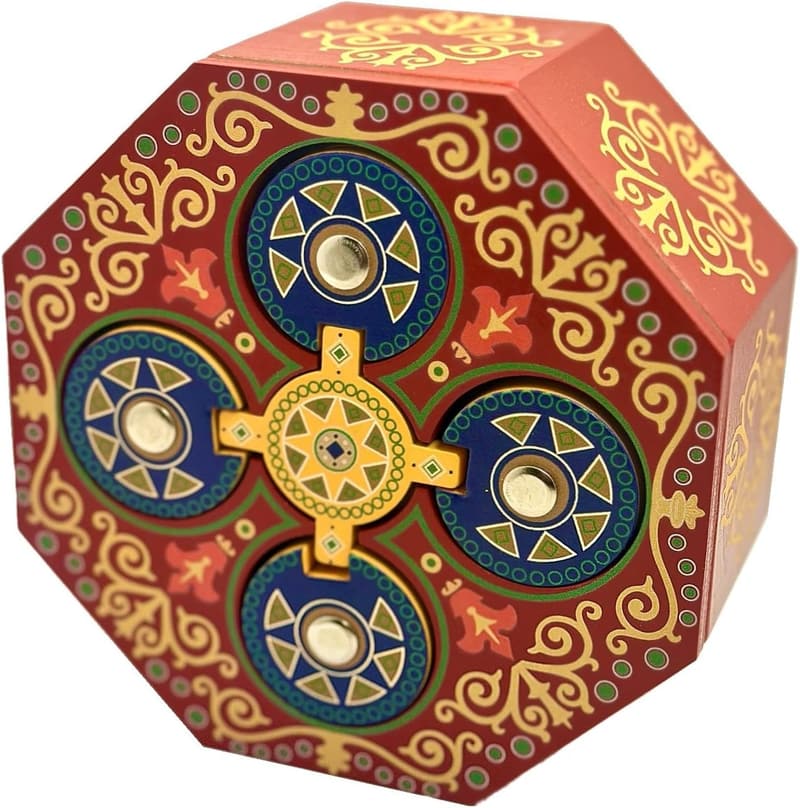Wooden Puzzle Box - Secret Gift Card & Money Holder