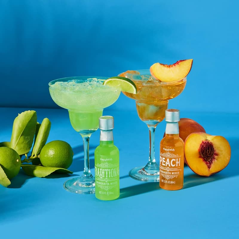 Vegan Margarita Cocktail Mixer Gift Set - 6 Fruit Flavors